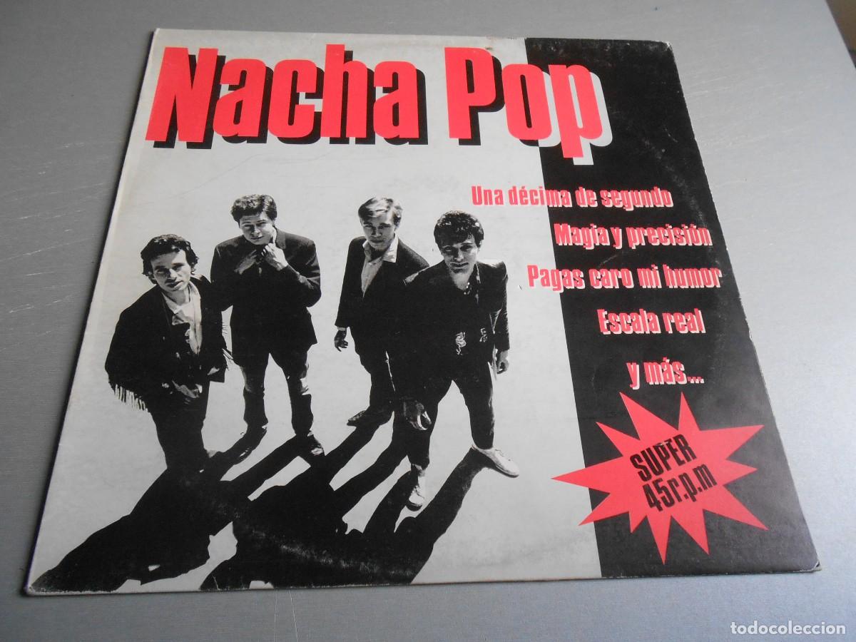 Discos de vinilo: NACHA POP - MAXI SINGLE -, LP, UNA DECIMA DE SEGUNDO + 4, A&Ntilde;O 1984, DRO, DRO-048