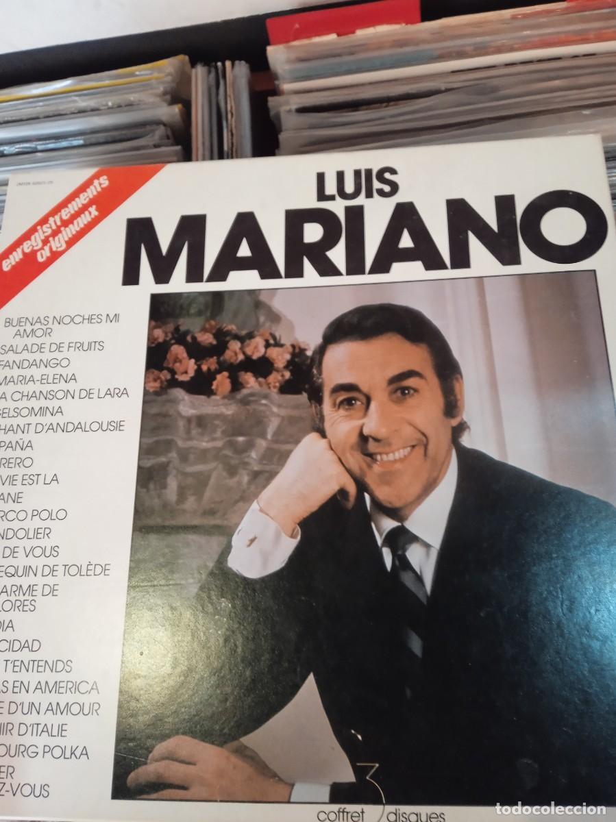 Discos de vinilo: LUIS MARIANO- CAJA DE 3 LPS. FRANCIA.