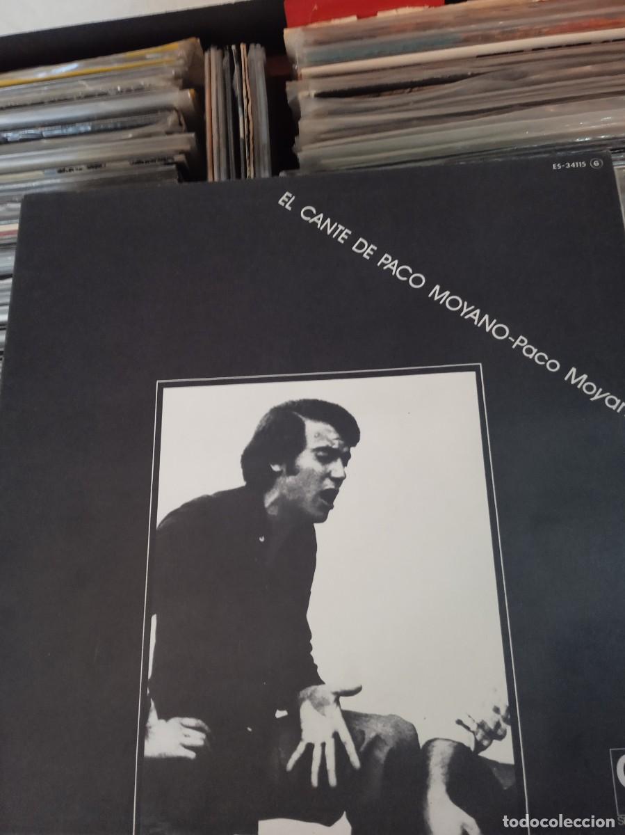 Discos de vinilo: PACO MOYANO- EL CANTE DE PACO MOYANO, LP PROMO. FIRMADO POR EL ARTISTA.
