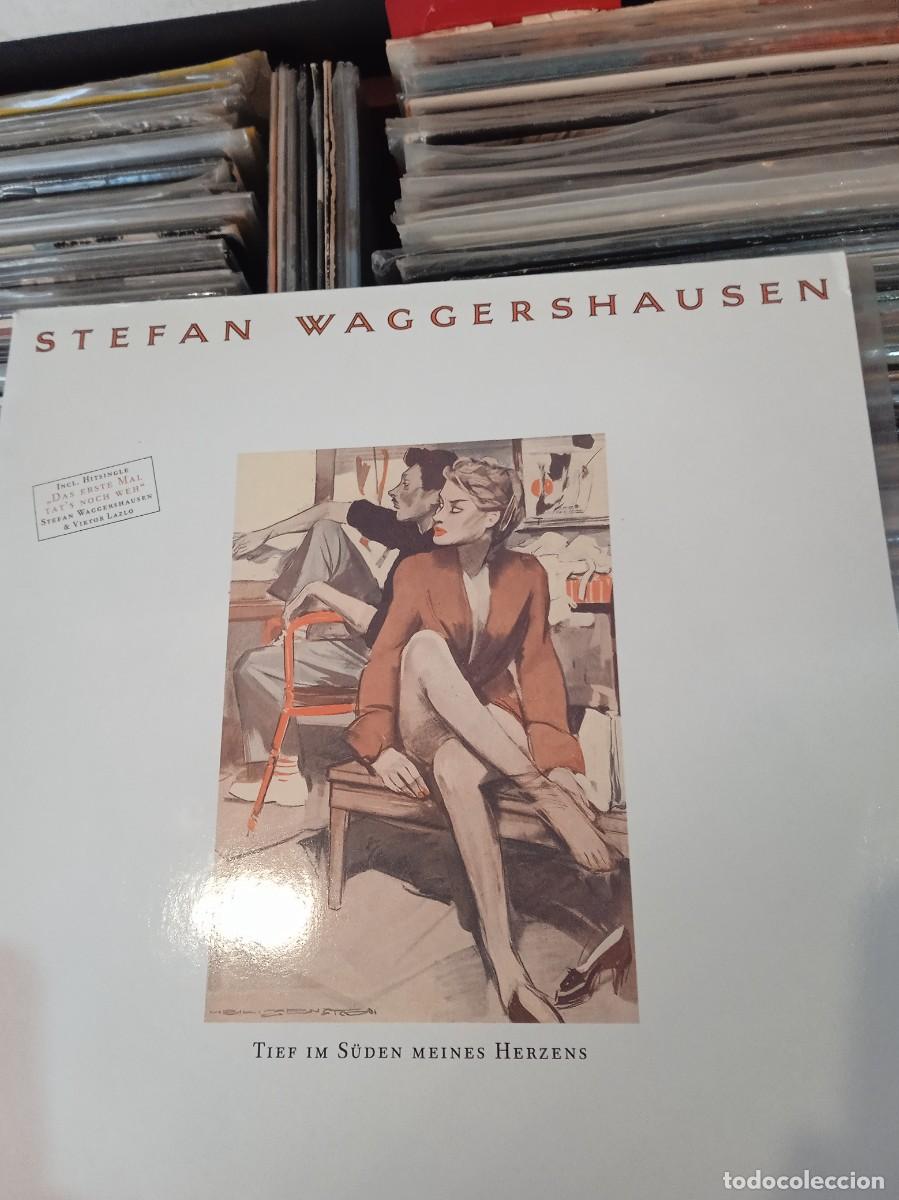 Discos de vinilo: STEFAN WAGGERSHAUSEN- TIEF IM S&Uuml;DEN MEINES HERZENS. LP