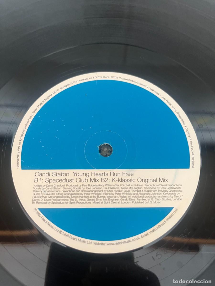 Discos de vinilo: Candi Staton Young Hearts Run Free - Foto 3