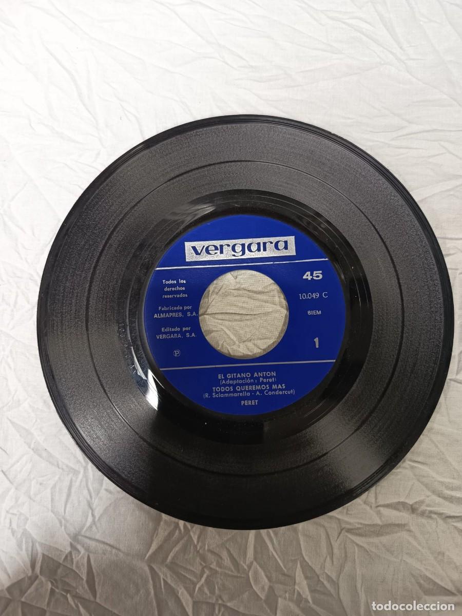 Discos de vinilo: SINGLE EP - PERET - EL GITANO ANTON - 1968 - Foto 3