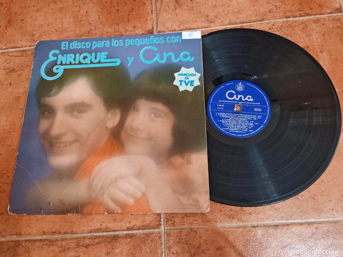 Discos de vinilo: ENRIQUE Y ANA El disco para los peque&ntilde;os con Enrique y Ana LP VINILO 1978 CONTIENE 14 TEMAS