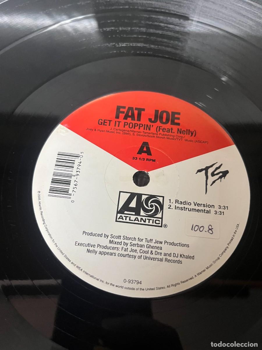Discos de vinilo: Fat Joe Feat. Nelly Get It Poppin - Foto 3