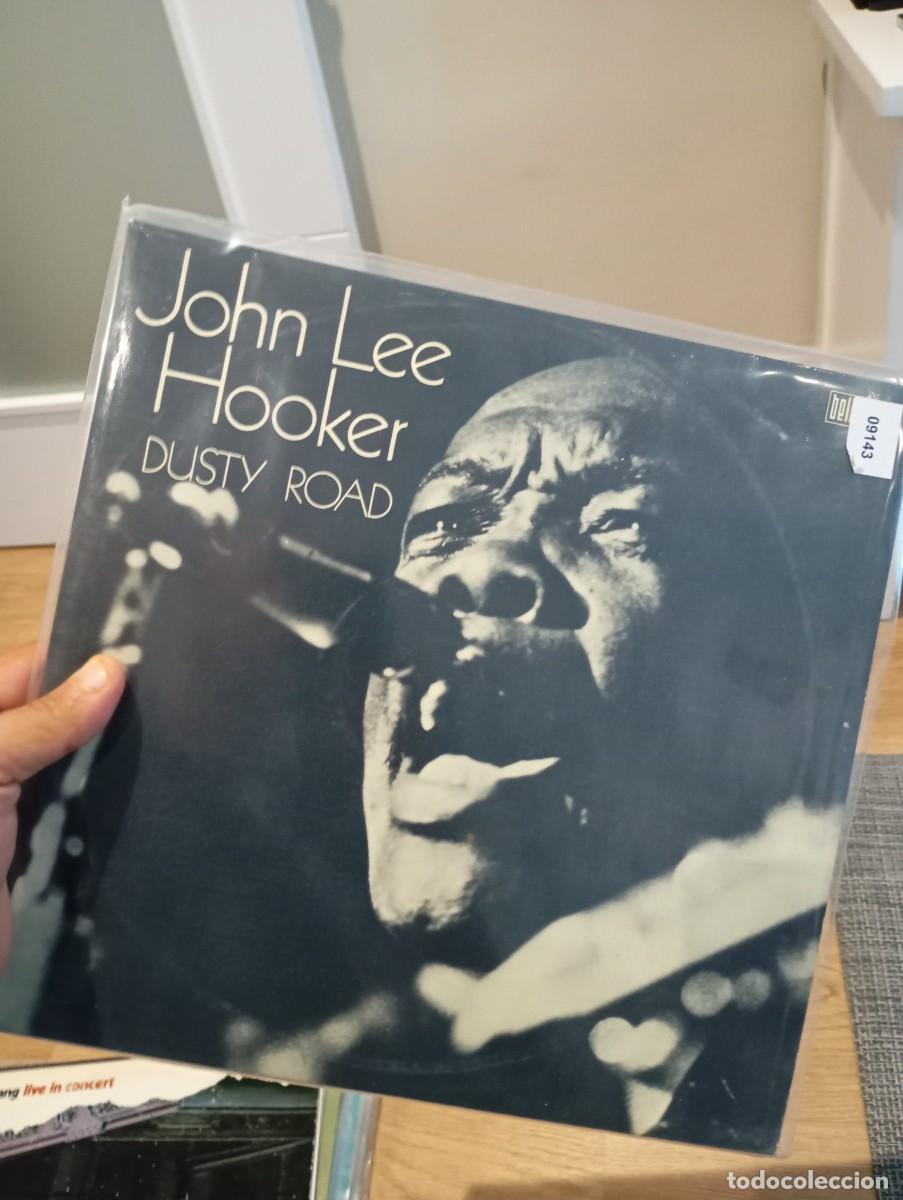 Discos de vinilo: LP DOBLE JOHN LEE HOOKER DUSTY ROAD VG+++