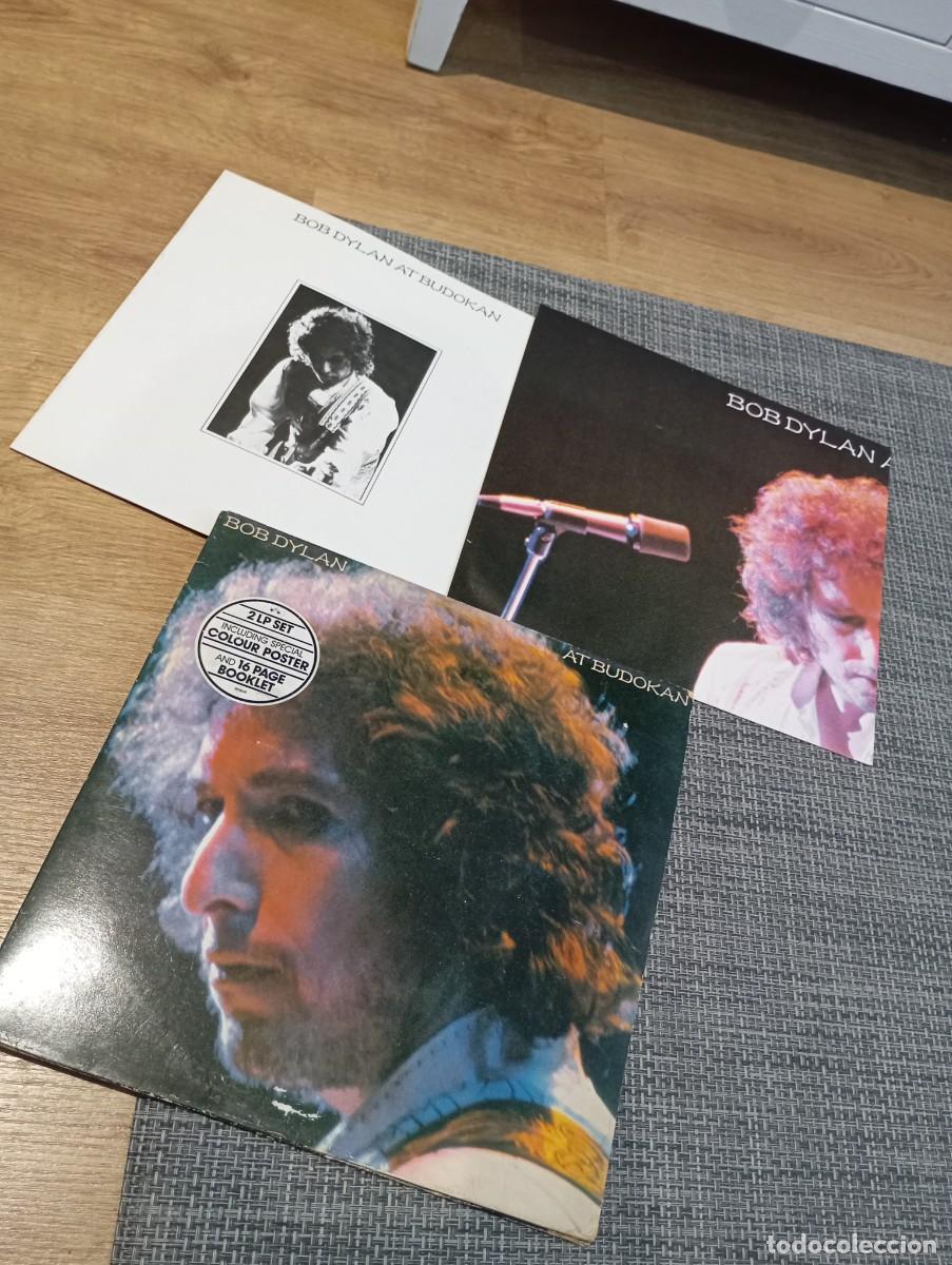 Discos de vinilo: lp DOBLE ORIG 1978 BOB DYLAN AT BUDOKAN POSTER + LIBRETO 16 P&Aacute;G. VG++