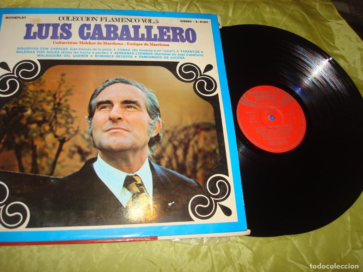 Discos de vinilo: LUIS CABALLERO. CANTE GRANDE. MOVIEPLAY, 1971. IMPECABLE(#)