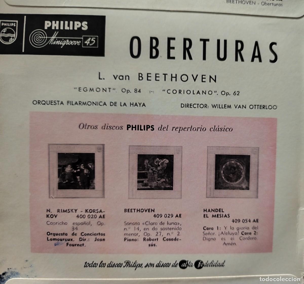 Discos de vinilo: Oberturas de Beethoven - Foto 2