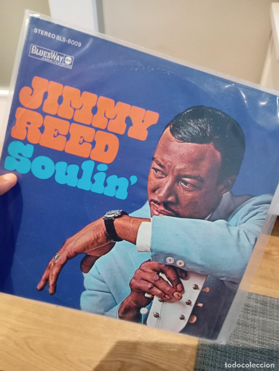 Discos de vinilo: LP ORIG USA 1967 BLUESWAY JIMMY REED SOULIN VG+++