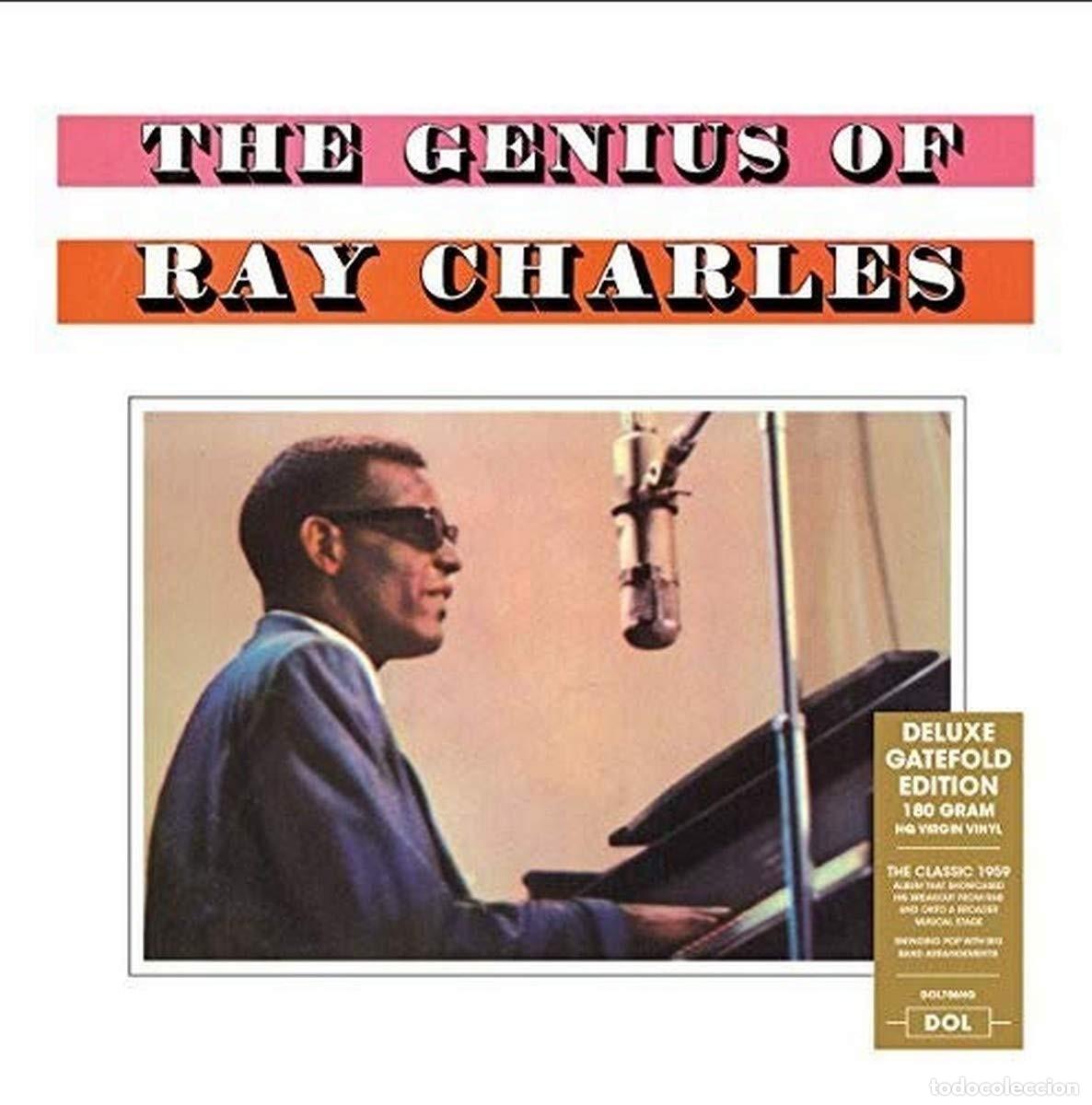 Discos de vinilo: Ray Charles &lrm;&ndash; The Genius Of Ray Charles(DOL, 2017) - LP Reedici&oacute;n - Jazz Blues - Nuevo y precintado