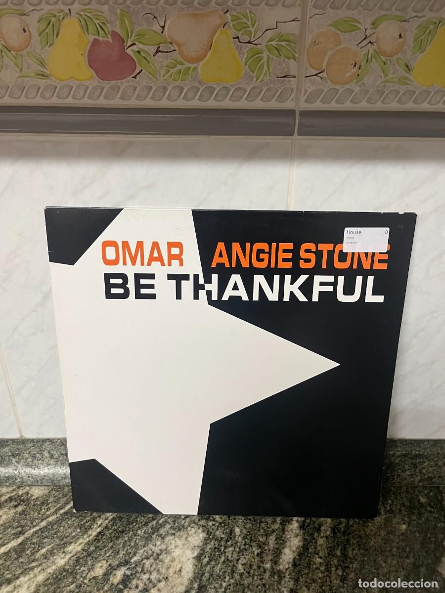 Discos de vinil: Omar Feat. Angie Stone Be Thankful