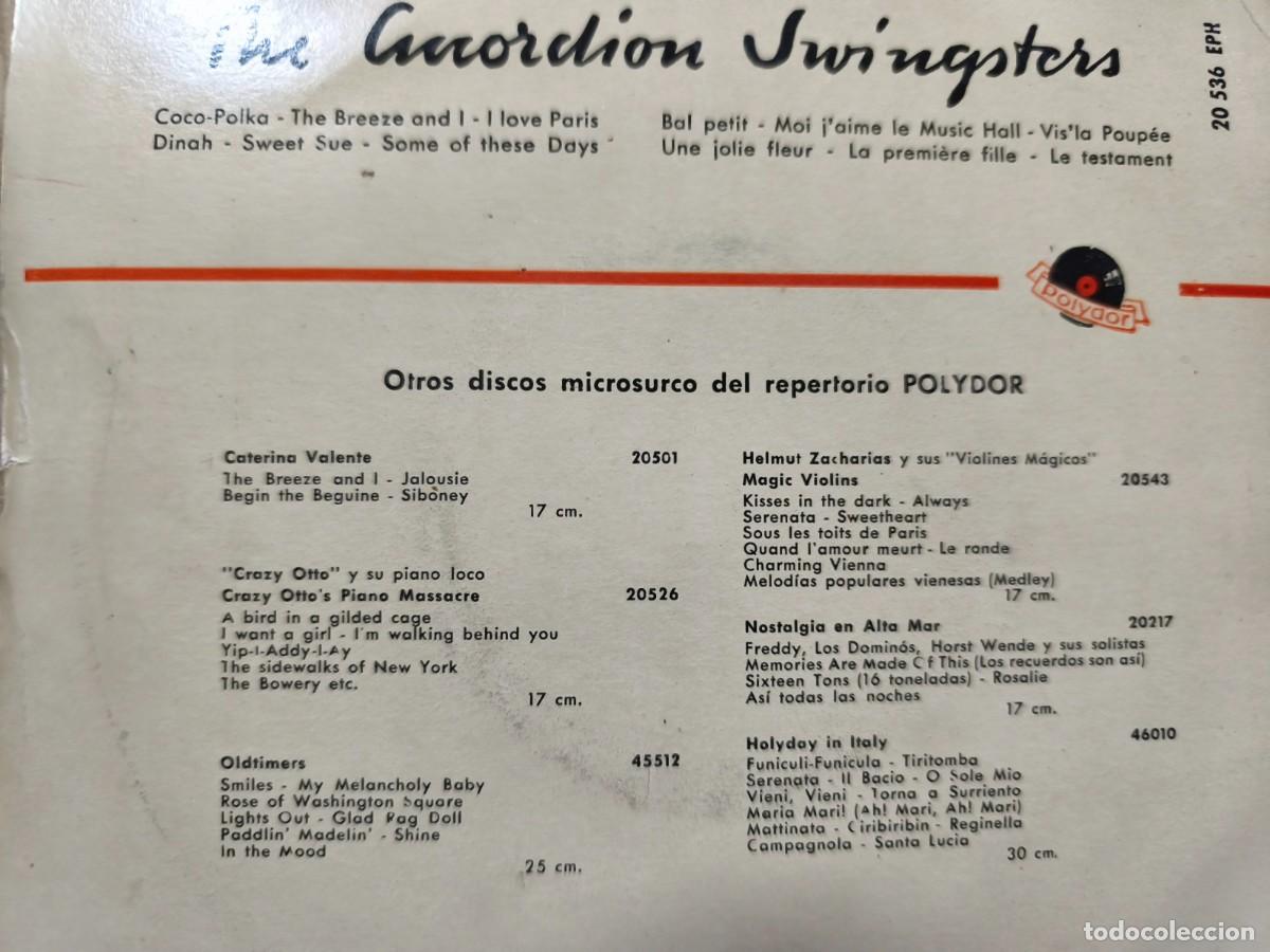 Discos de vinilo: The Accordion Swingsters - Foto 2