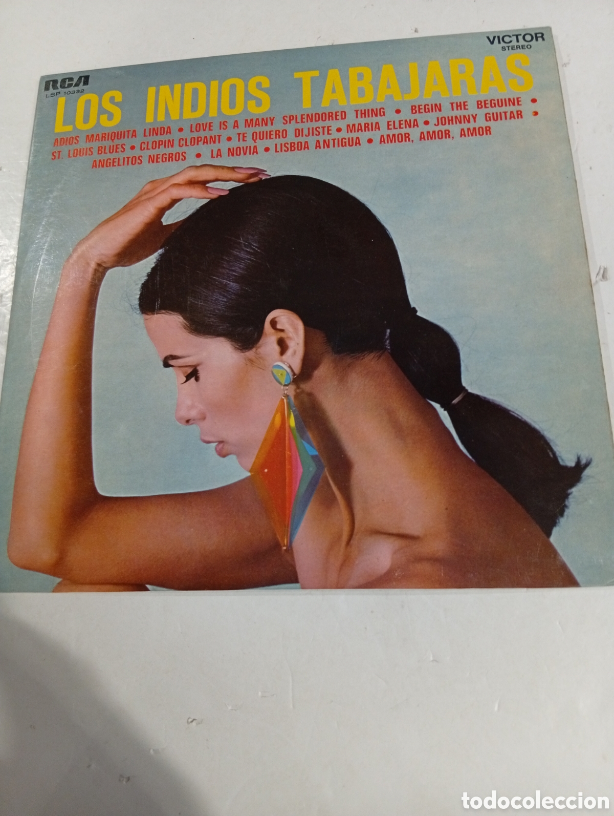 Discos de vinilo: Los Indios Tabajaras Adi&oacute;s mariquita linda
