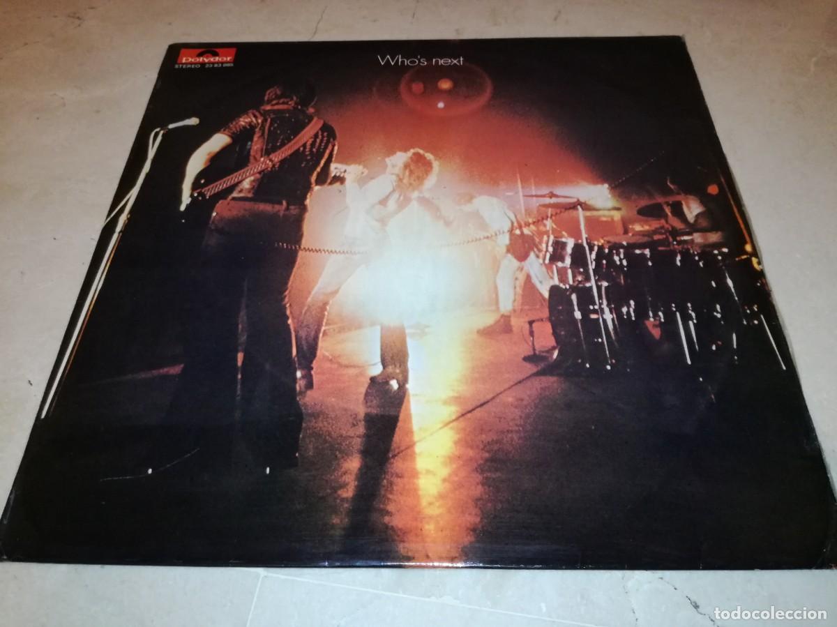 Discos de vinilo: THE WHO-WHO&acute;S NEXT-ORIGINAL ESPA&Ntilde;OL 1971-PORTADA &Uacute;NICA ESPA&Ntilde;OLA