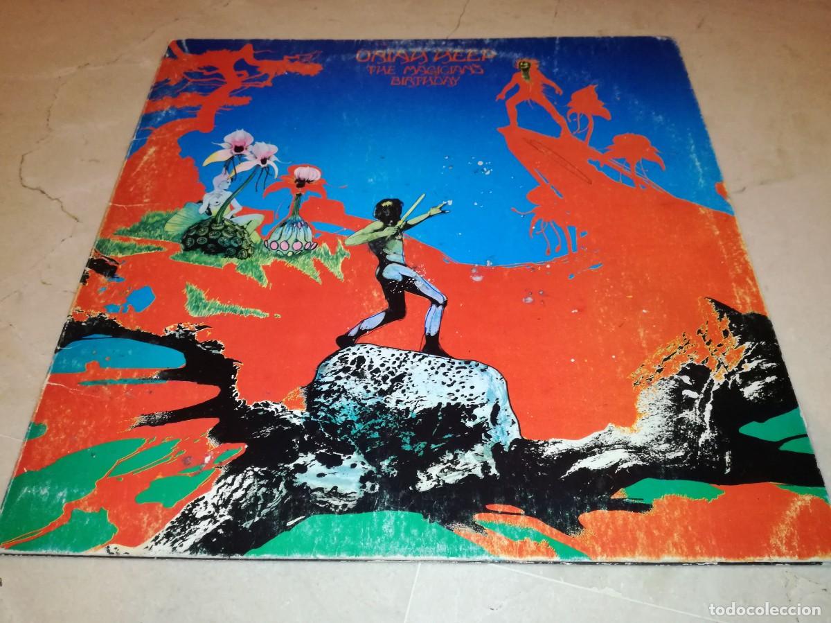 Discos de vinilo: URIAH HEEP-THE MAGICIAN&acute;S BIRTHDAY-GATEFOLD-CONTIENE ENCARTE-PRIMERA EDICI&Oacute;N ESPA&Ntilde;OLA 1973