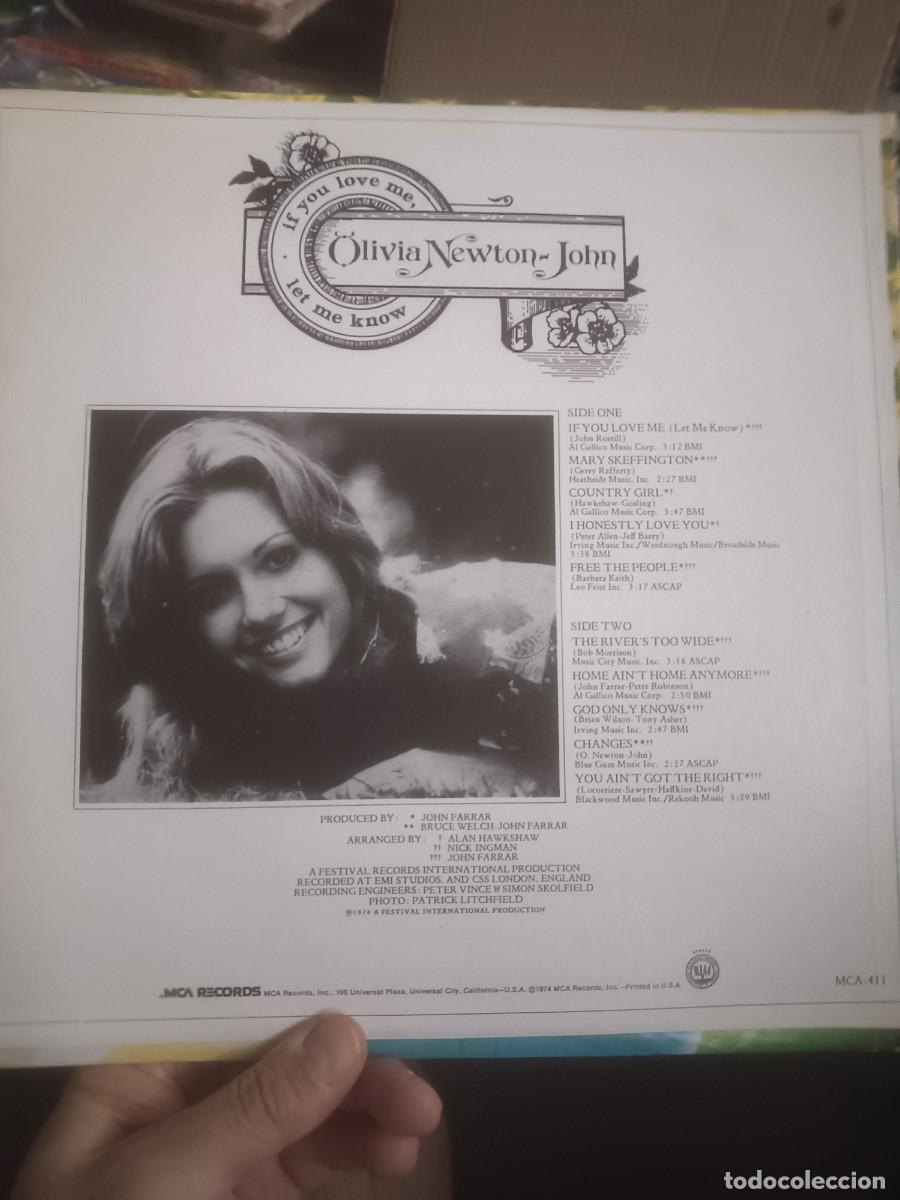 Discos de vinilo: DiSCO LP OLIVIA NEWTON JOHN - Foto 2