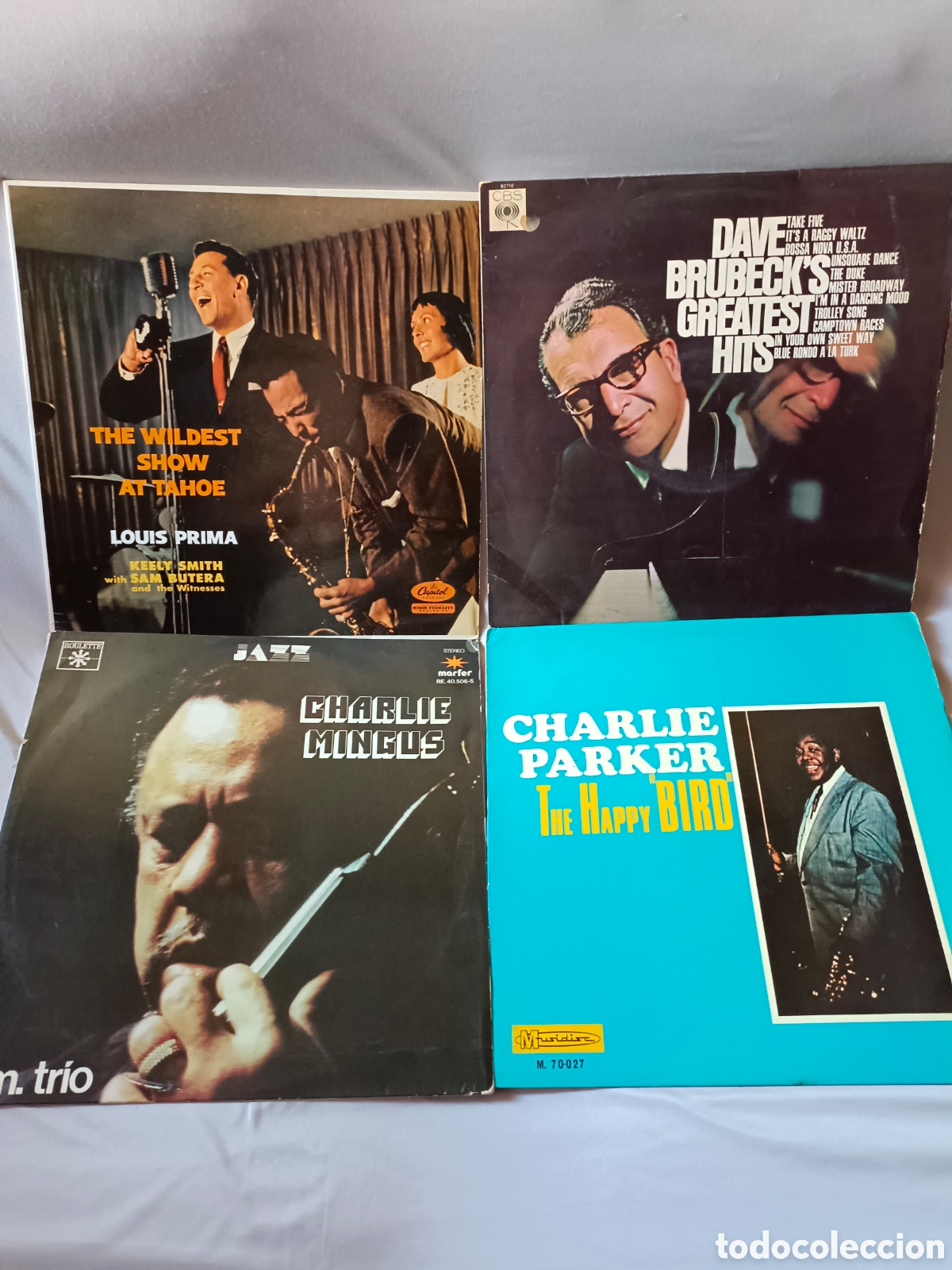 Discos de vinilo: LOTE 11 LP VINILO JAZZ(CH.PARKER/TETE MONTOLIU/MINGUS...)