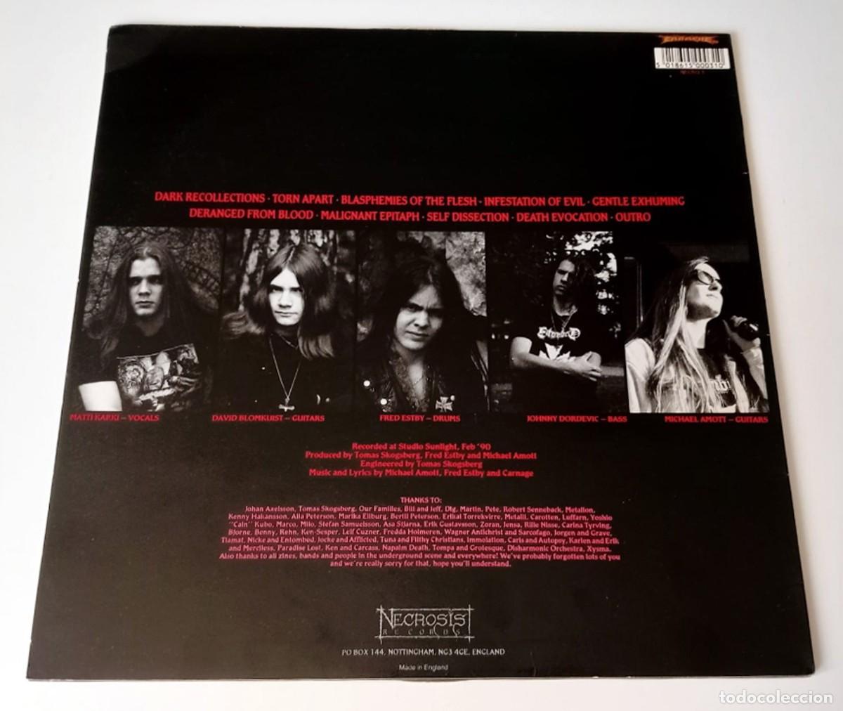 Discos de vinilo: LP CARNAGE - DARK RECOLLECTIONS - Foto 2