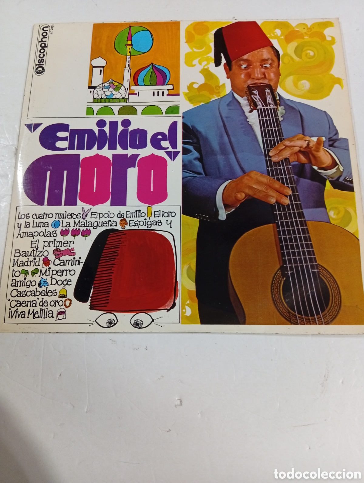 Discos de vinilo: Emilio el Moro Los cuatro muleros