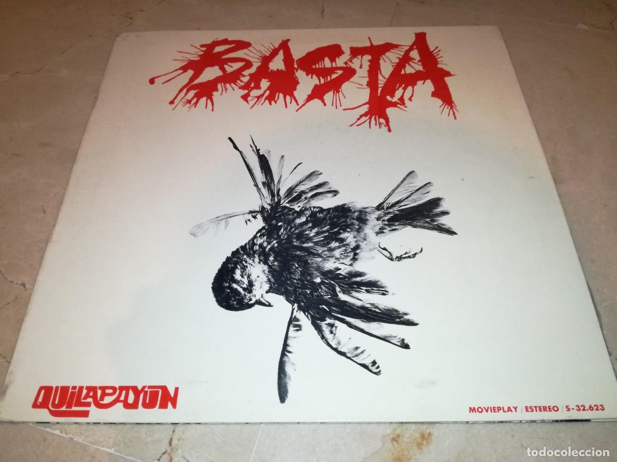 Discos de vinilo: QUILAPAYUN-BASTA-GATEFOLD-ORIGINAL 1974