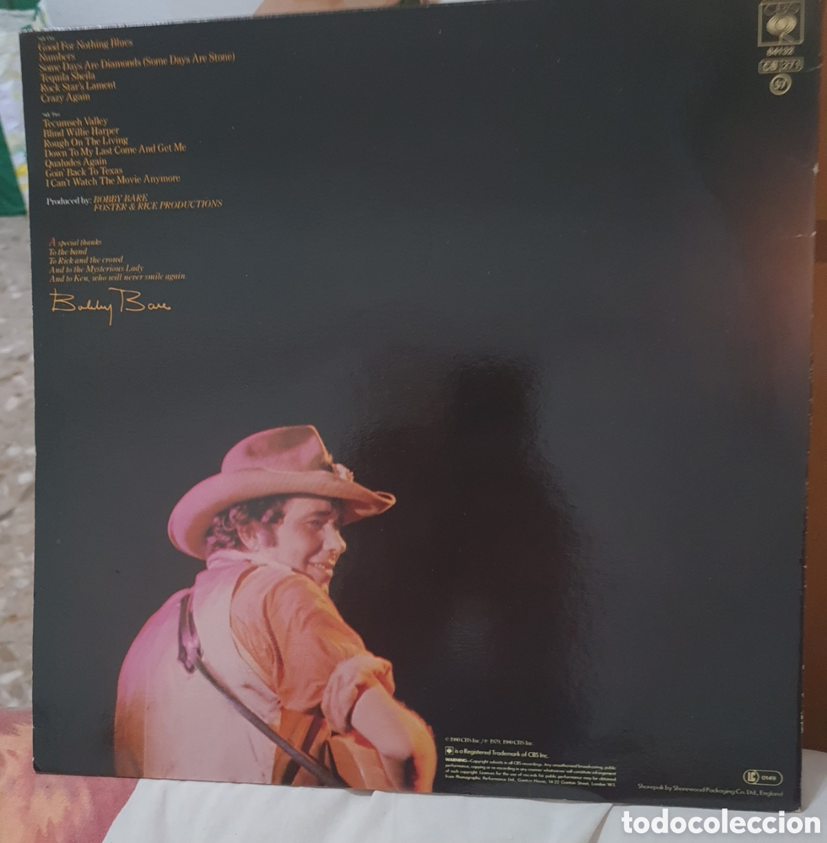 Discos de vinilo: BOBBY BARE * DOWN & DIRTY - Foto 2