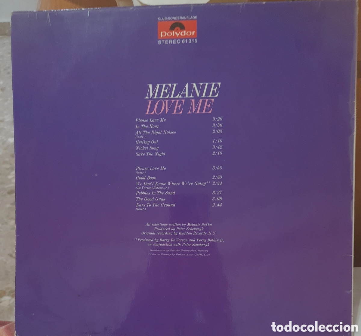 Discos de vinilo: MELANIE * LOVE ME **** - Foto 2