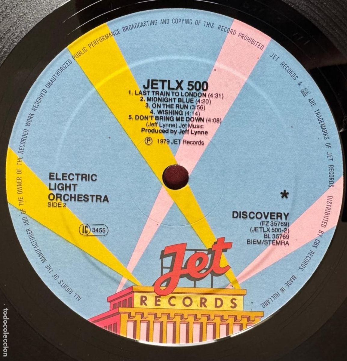 Discos de vinilo: electric light orchestra 33t discovery EX EX - Foto 2