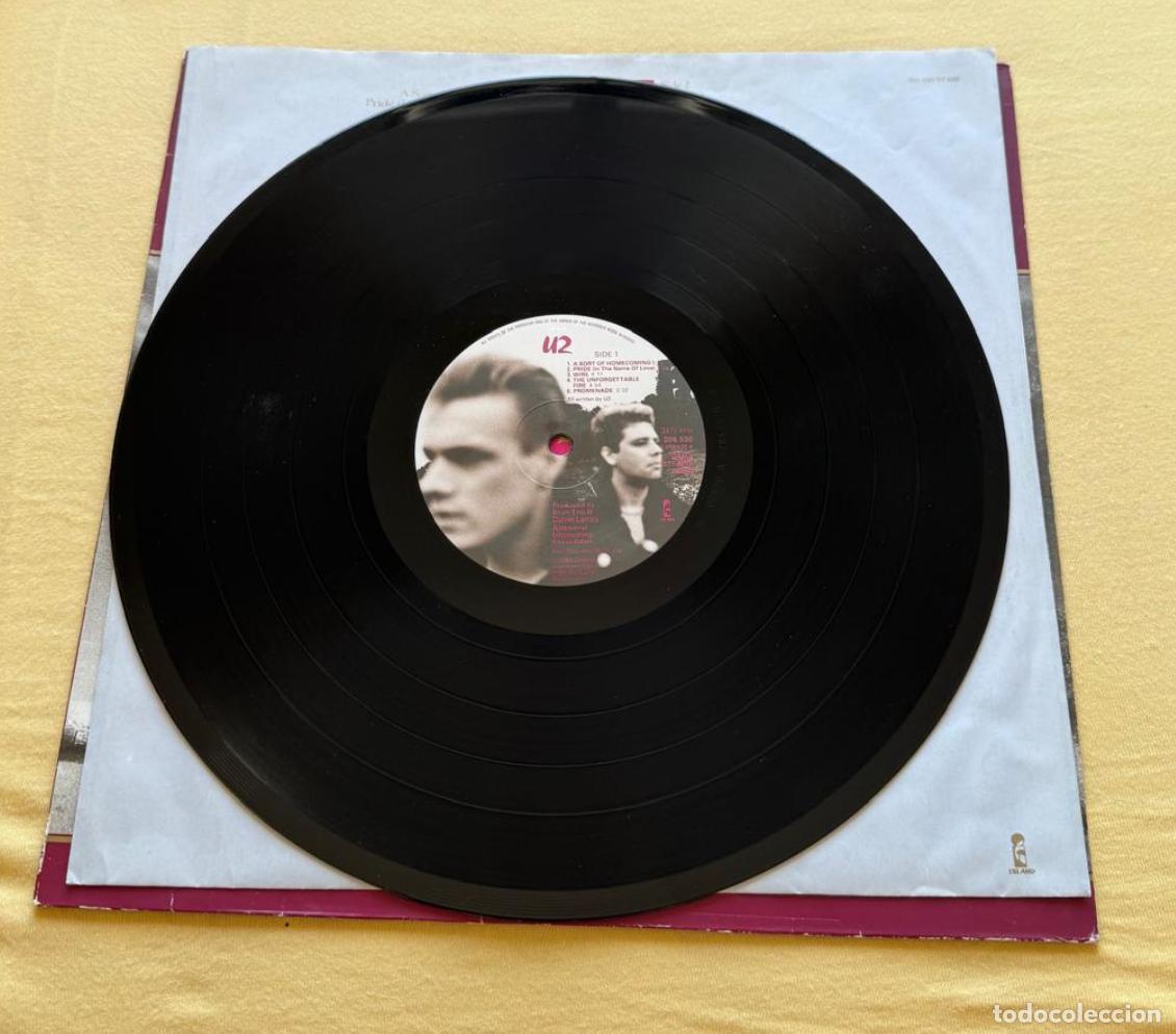 Discos de vinilo: u2 33t the unforgatable fire (1984 Germany) EX EX - Foto 3