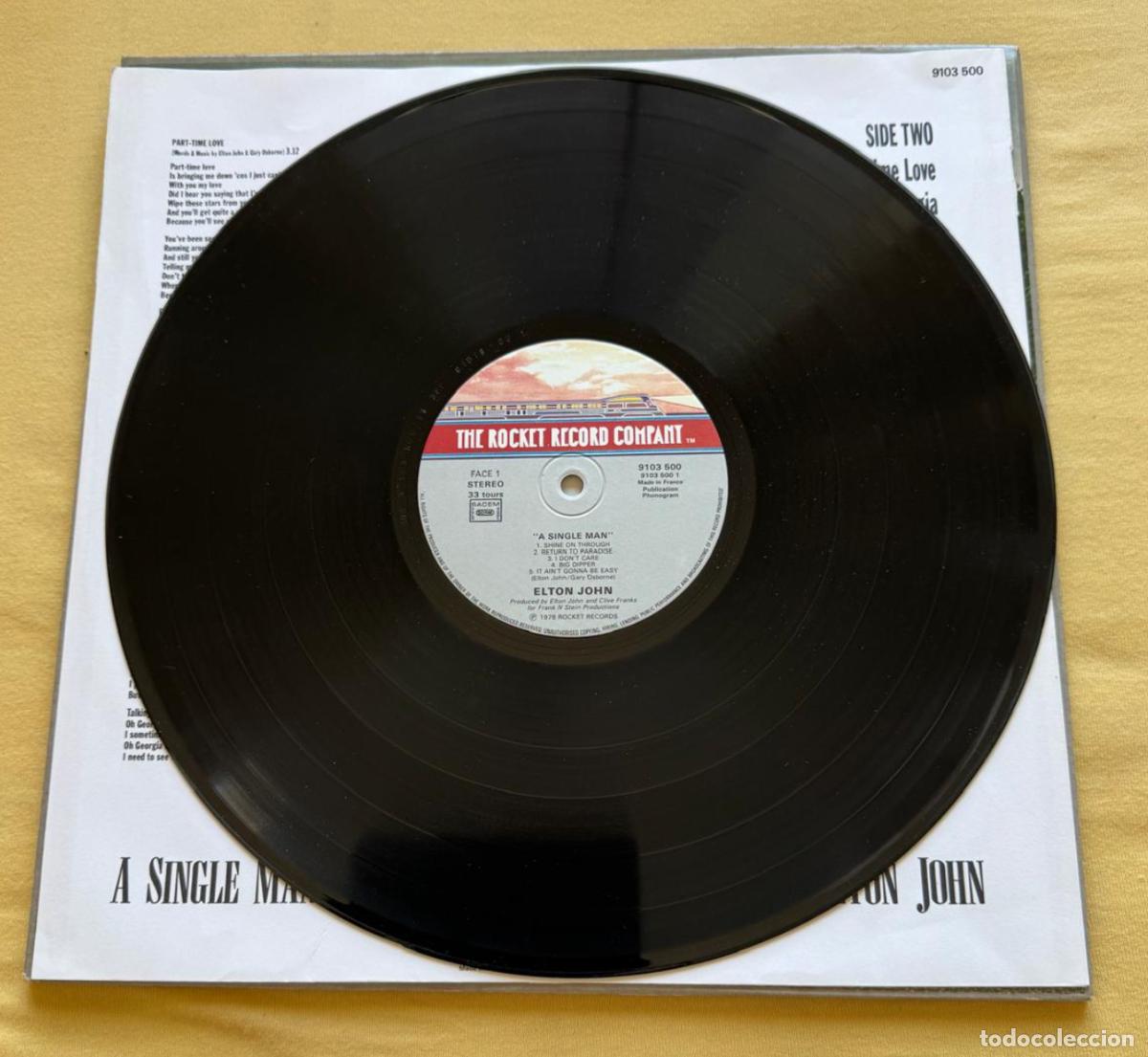 Discos de vinilo: elton john 33t single man EX EX - Foto 5