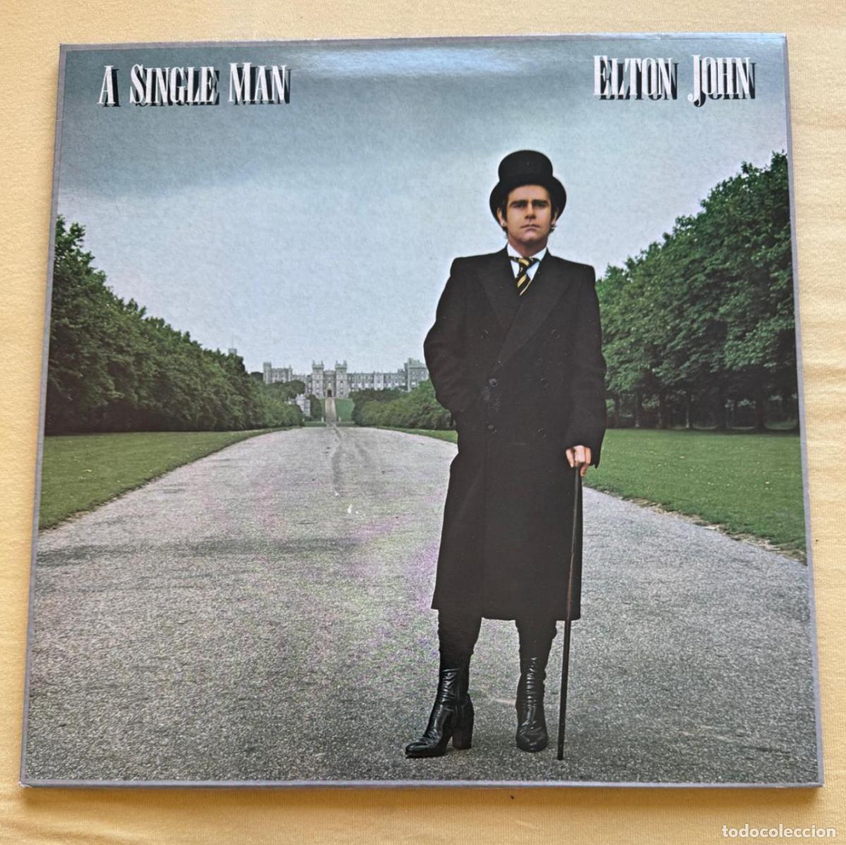 Discos de vinilo: elton john 33t single man EX EX