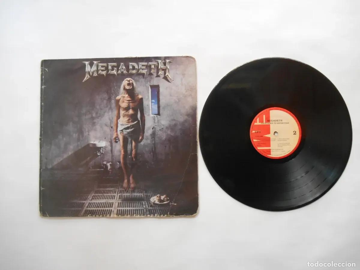 Discos de vinilo: Megadeth Countdown to Extinction Disco Lp