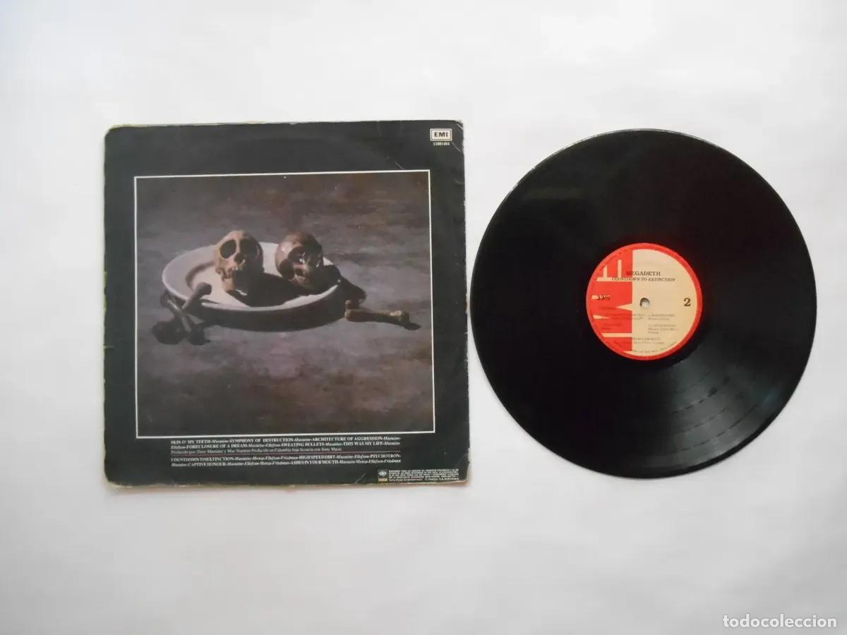 Discos de vinilo: Megadeth Countdown to Extinction Disco Lp - Foto 2