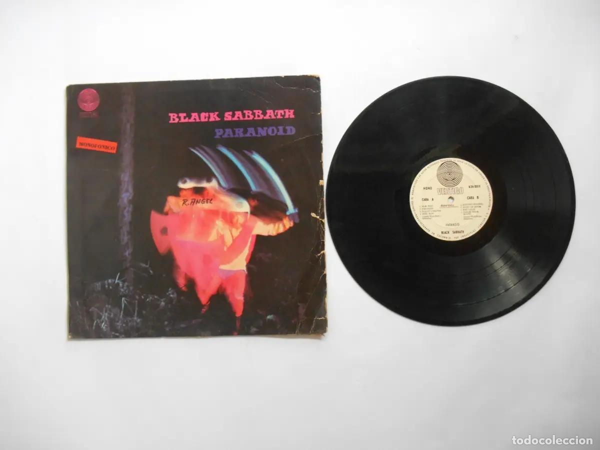 Discos de vinilo: Black Sabbath Paranoid Disco Lp