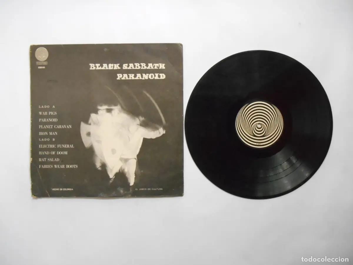 Discos de vinilo: Black Sabbath Paranoid Disco Lp - Foto 2