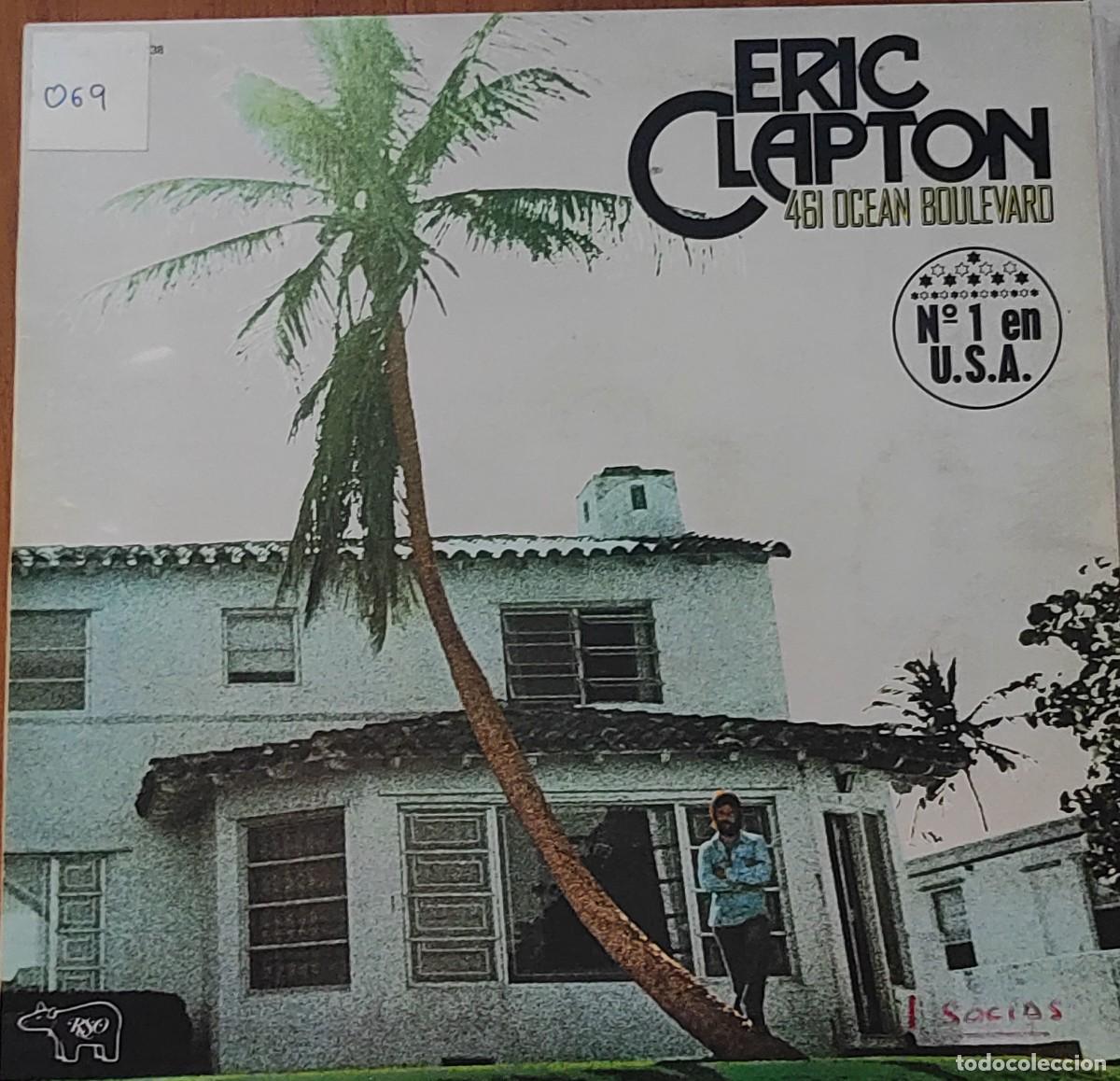 Discos de vinilo: Eric Clapton &ndash; 461 Ocean Boulevard (1974, RSO &ndash; 23 94 138)