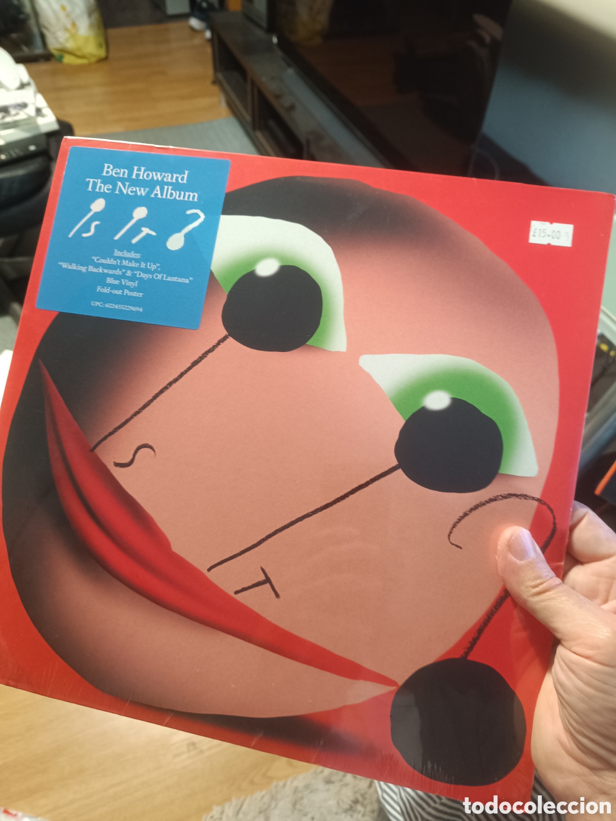 Discos de vinilo: Ben Howard - Is It? (Precintado) (Vinilo Azul)