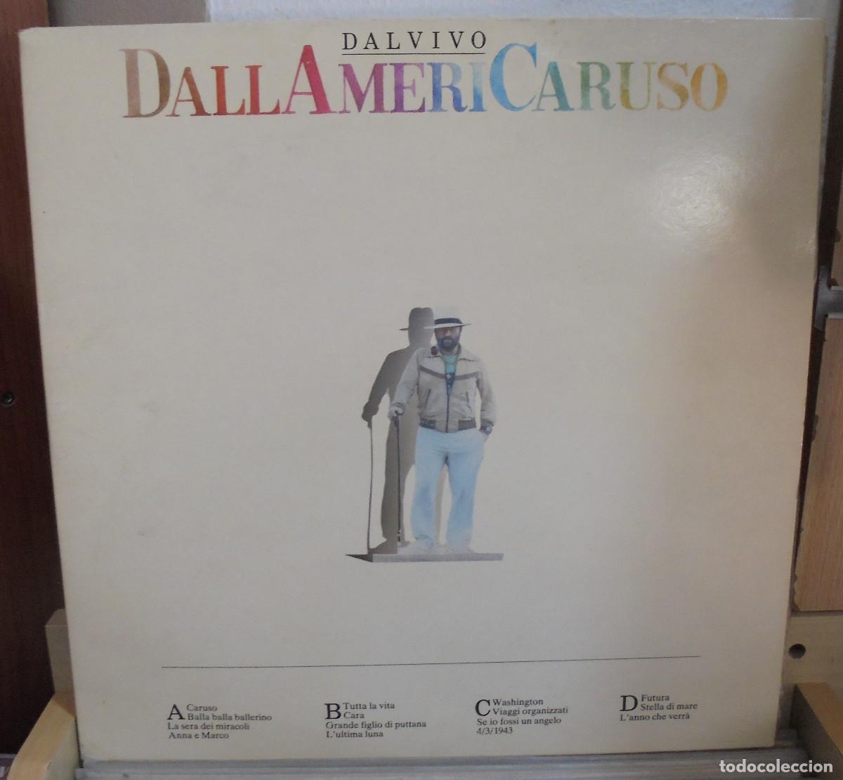 Discos de vinilo: Lucio Dalla. Caruso. RCA 1987 -- 2 LP 's