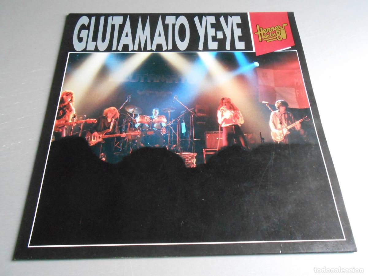 Discos de vinilo: GLUTAMATO YE-YE - HEROES DE LOS 80 -, LP, CORAZON LOCO + 10, A&Ntilde;O 1990, DRO 4D-0776