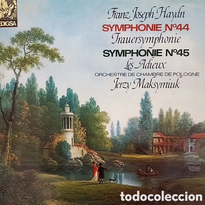 Discos de vinilo: HAYDN SINFON&Iacute;A F&Uacute;NEBRE LOS ADIOSES