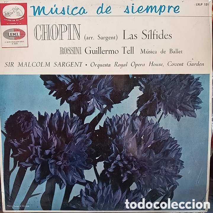 Discos de vinilo: CHOPIN LAS SILFIDES M&Uacute;SICA DE BALLET