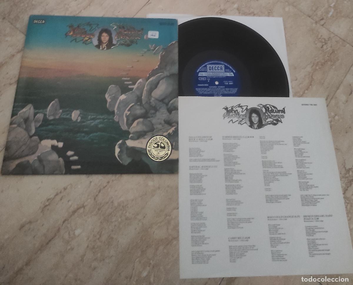 Discos de vinilo: JOHN LODGE Natural avenue LP 1977 DECCA ED ESPA&Ntilde;OLA-EXCELENTE ESTADO-CONTIENE INSERT