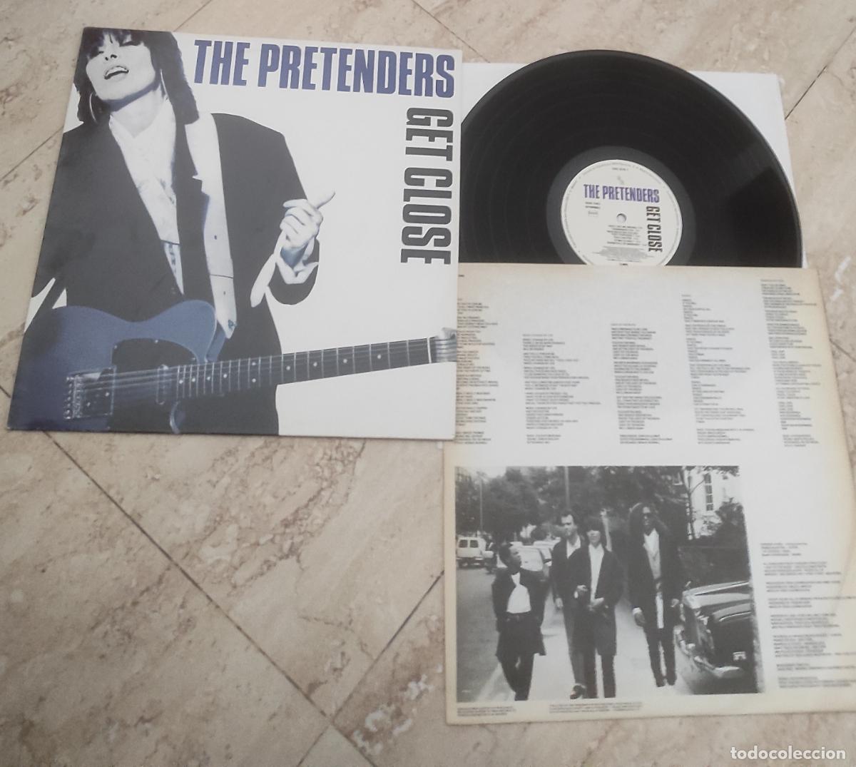 Discos de vinilo: THE PRETENDERS (LP) GET CLOSE ESPA&Ntilde;A-1986 &ndash; ENCARTE CON LETRAS-EXCELENTE COMO NUEVO