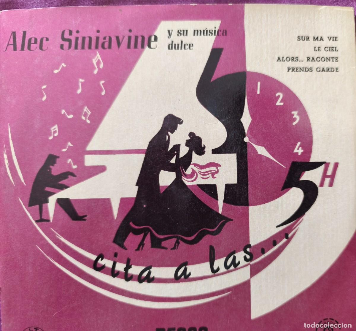 Discos de vinilo: Alec Siniavine y su m&uacute;sica dulce - Foto 1