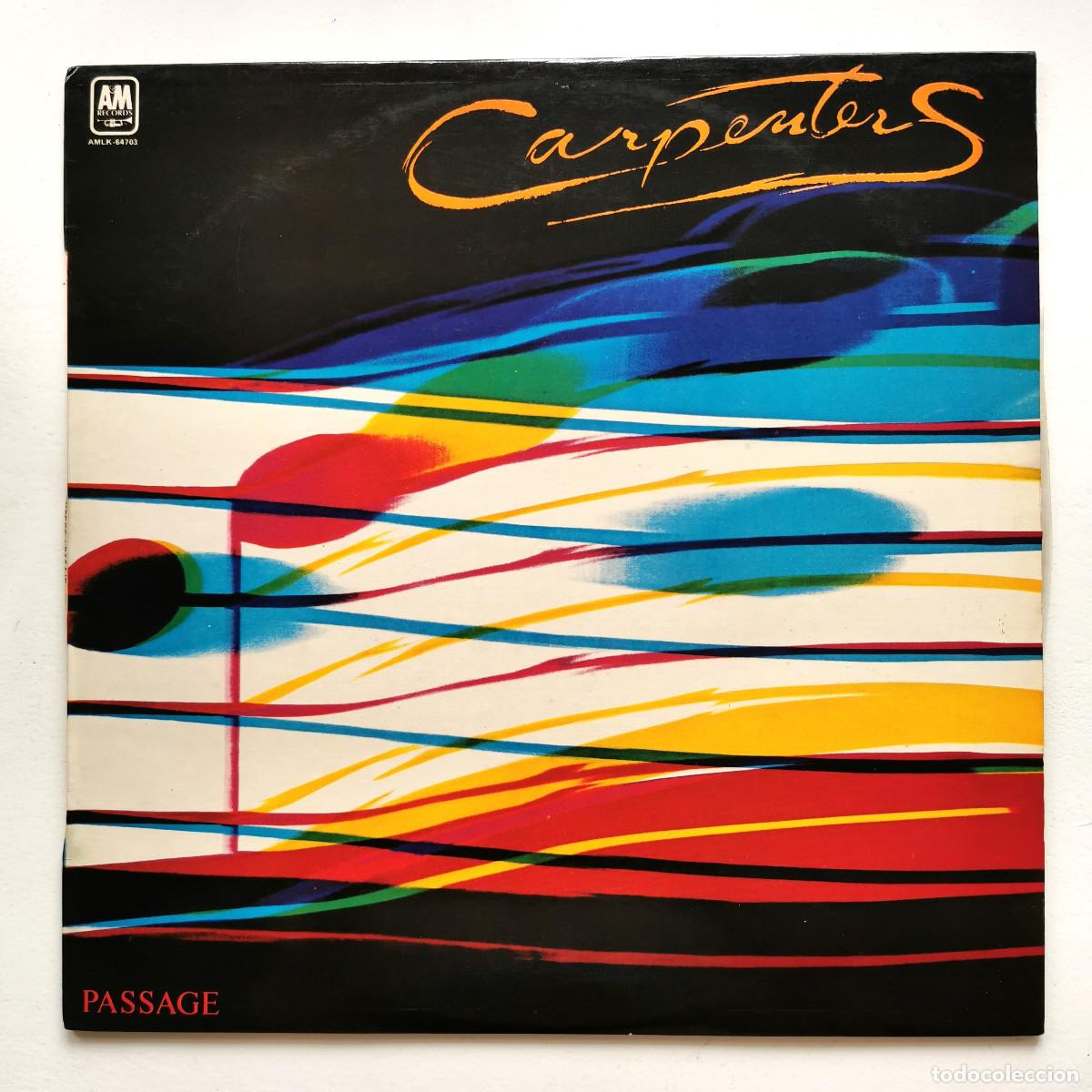 Discos de vinilo: DISCO PERFECTO - Carpenters &ndash; Passage &ndash; LP 1977 Espa&ntilde;a AMLK-64703 + desplegable original