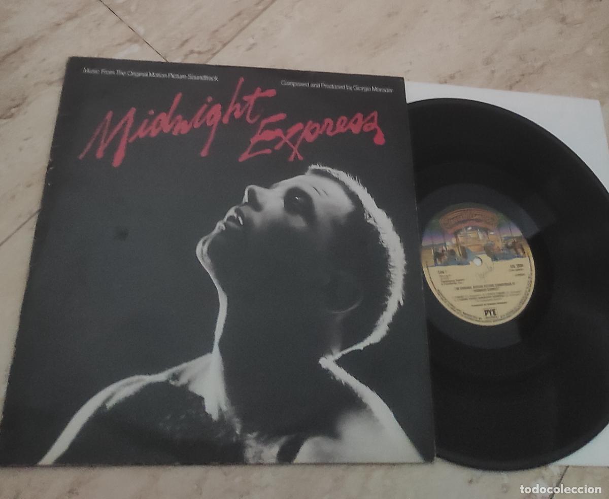 Discos de vinilo: Giorgio Moroder &ndash; Midnight Express (Music From The Original Motion Picture Soundtrack)-LP-1978-