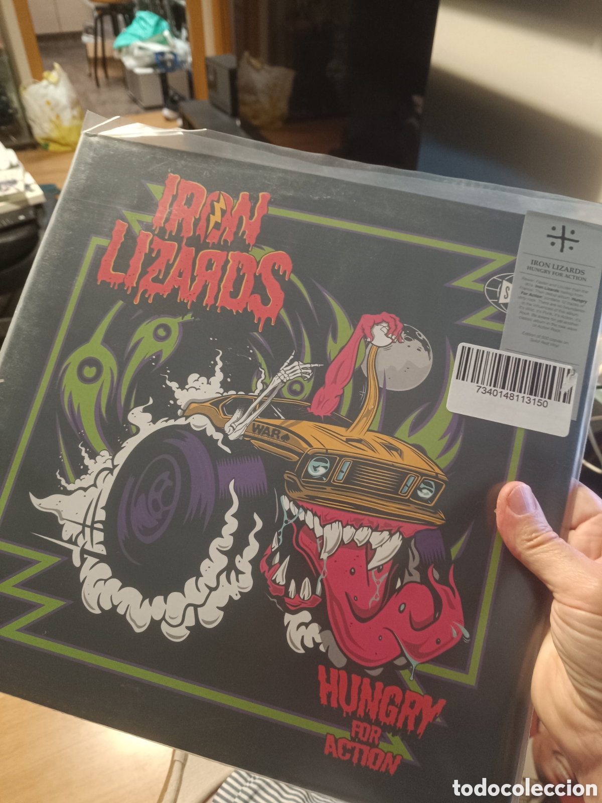 Discos de vinilo: Iron Lizards &lrm;&ndash; Hungry For Action (Nuevo)