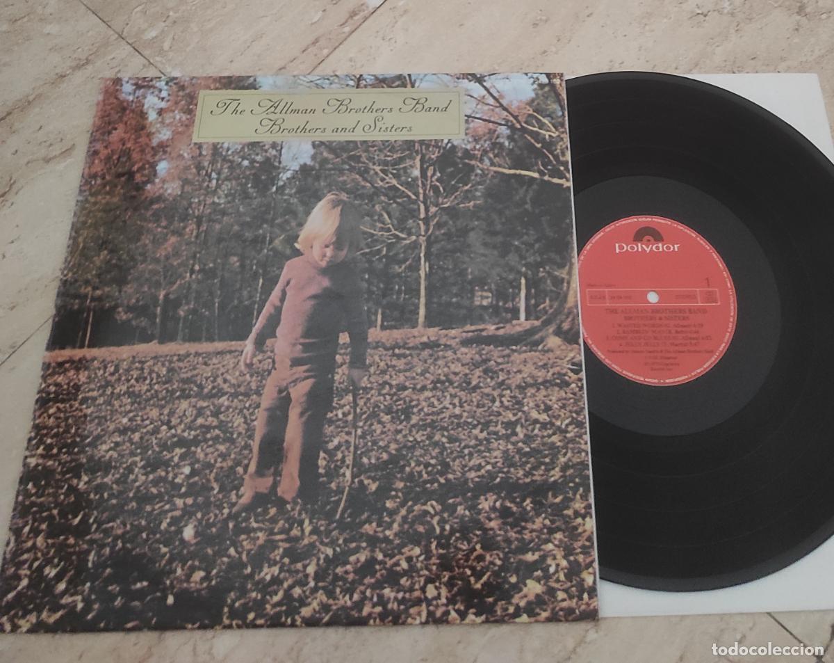 Discos de vinilo: The Allman Brothers Band &lrm;&ndash; Brothers And Sisters-LP-ESPA&Ntilde;A CARPETA CERRADA -1973--IMPECABLE ESTADO