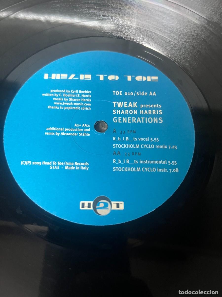 Discos de vinilo: Tweak Presents Sharon Harris Generations - Foto 3