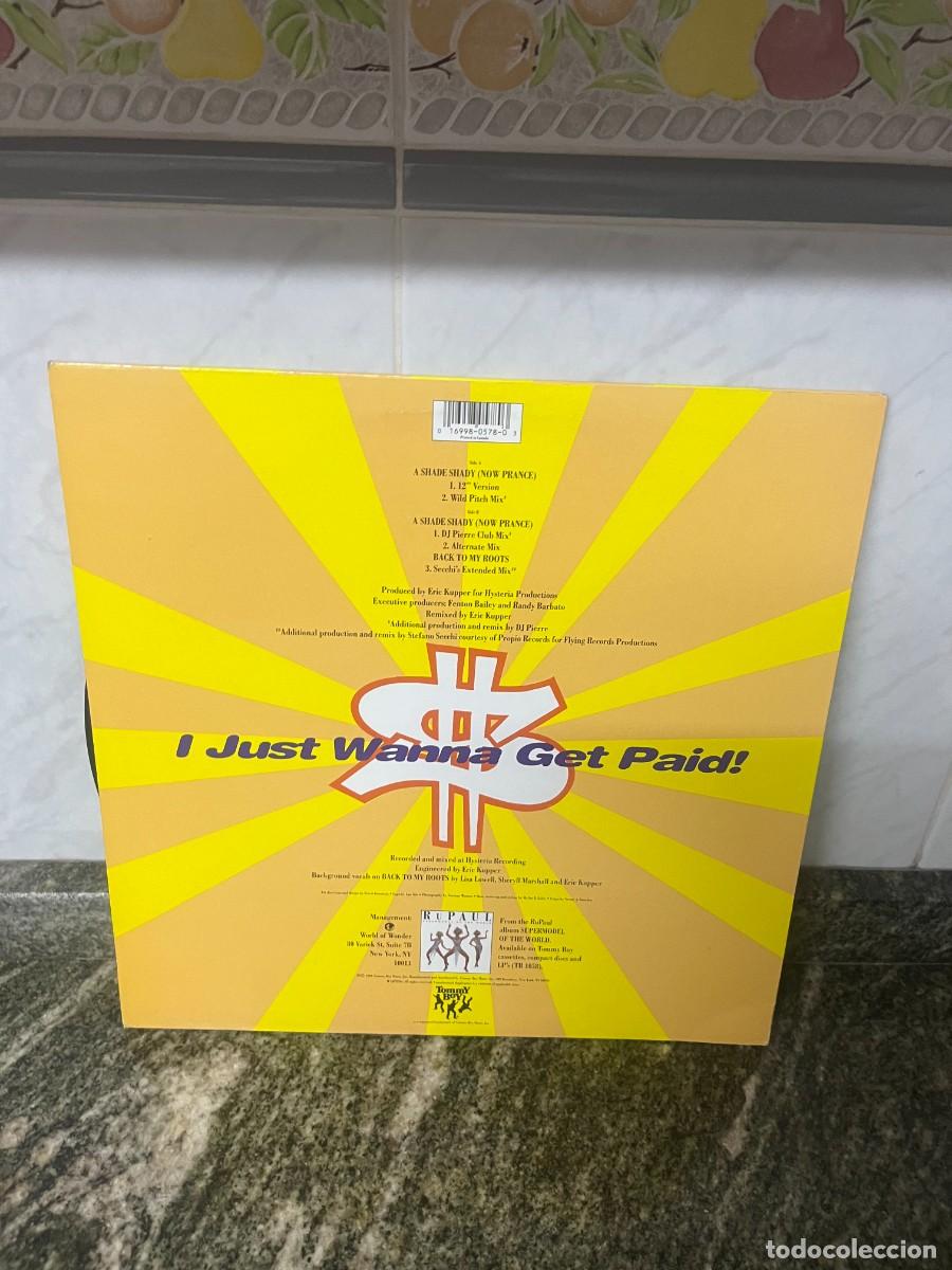 Discos de vinilo: RuPaul A Shade Shady (Now Prance) - Foto 2