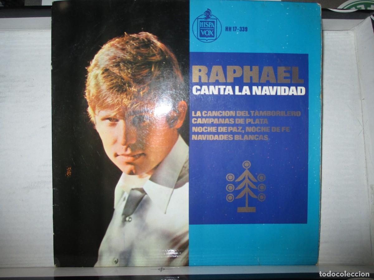 Discos de vinilo: 908- Vinilo EP Raphael &ndash; Raphael Canta La Navidad (Original 1965) Hispavox